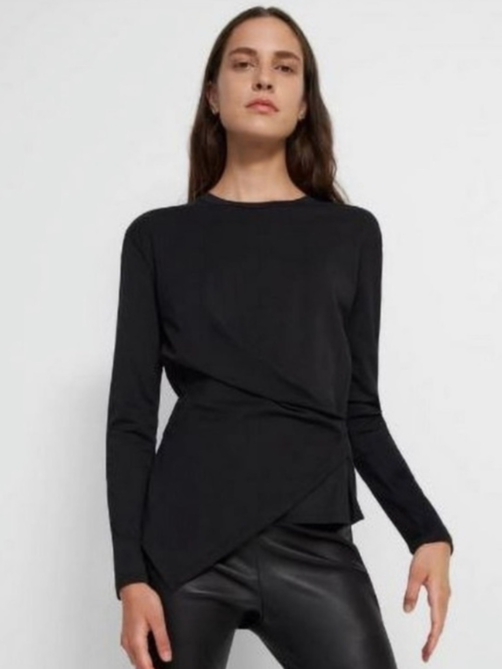 Theory Apex Draped Tee